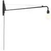 VITRA lampe murale applique PETITE POTENCE (Noir - Acier verni)