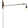 VITRA lampe murale applique PETITE POTENCE (Japanese red - Acier verni)
