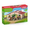 SCHLEICH - Ecurie avec chevaux - 42195 - Gamme Farm World - Mixte - Enfant - Coffret