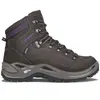 Chaussure de randonnee lowa renegade gtx mid marron violet femme