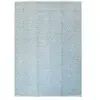 Paris Prix Tapis Rayé Fait Main Aperitif Turquoise 160 x 230 cm
