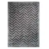 Paris Prix Tapis Rayures à Poils Courts Luxury IV Gris 200 x 290 cm