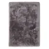 Paris Prix Tapis Shaggy Fait Main Cosy Argent 200 x 290 cm