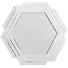 Non communiqué Miroir Mural Design Artemis 85cm Argent