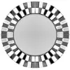 Miroir Mural Design Horus 80cm Argent