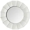 GENERIQUE Miroir Mural Design Amun 60cm Argent