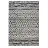 Paris Prix Tapis Imprimé Ethnique Phoenix Naturel & Gris 120 x 170 cm