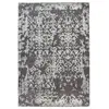 Paris Prix Tapis Jacquard Vintage River Gris & Anthracite 80 x 150 cm