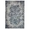 Paris Prix Tapis Imprimé Jacquard River Gris 80 x 150 cm
