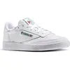 Reebok Club C 85-Shoes, Chaussures de Fitness Mixte, INT-WHITE/GREEN, 41 EU