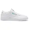 Reebok Mixte Club C 85 Basket, Blanc Int White Green, 36 EU
