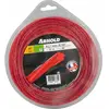 ARNOLD Pour Coupe-Bordure Af 3,7 Cm, 2,7 Mm X 27,4 M Rond Torsadée, Rouge, 4-2730 1082-U
