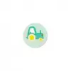Non communiqué Boutons Tracteur Vert 15 mm X 3 - Union Knopf(...) -