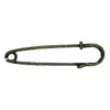 Epingle à Kilt classique Laiton vieilli 70 MM X 1 - Union Knopf Marron...