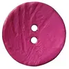 Bouton rond imitation bois 2 trous 30mm X 1 - Prym Fuchsia Rose - Fuch...