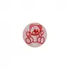 Non communiqué Boutons ronds Ourson à queue Rouge 11 mm X 4 - Union Knopf(...) -