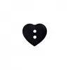 Non communiqué Boutons Coeur 2 trous Bleu marine 15 MM X 3 - Union Knopf(...) -