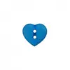 Non communiqué Boutons Coeur 2 trous Bleu moyen 15 MM X 3 - Union Knopf(...) -