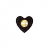 Non communiqué Boutons Coeur simili corne 16 MM X 3 - Prym(...) - Marron