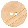 Non communiqué Boutons Bois beige 2 trous 28 MM X 2 - Union Knopf(...) - Marron