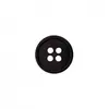Boutons chemises noirs 2 X 9mm et 5 X 12mm 4 trous - Union Knopf Noir ...