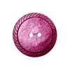 Boutons fantaisies rond 2 trous Pourpre 25mm X 2 - Union Knopf Violet ...