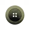 Non communiqué Boutons Fantaisies Rond Vert 4 trous 15 mm X 4 - Union Knopf(...) -