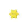 Non communiqué Boutons étoiles Jaune 15 mm X 4 - Union Knopf(...) -