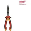 Pince à bec long MILWAUKEE tête 45 degrés isolée 205 mm 4932464565