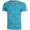 NEO Feel the Vybe AOP Maillot de course Hommes-turquoise, Taille S