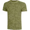 NEO Feel the Vybe AOP Maillot de course Hommes-vert olive, Taille XL
