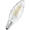 LEDVANCE OSRAM Ampoule LED Flamme torsadée clair filament 4W=40 E14 chaud