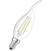 LEDVANCE OSRAM Ampoule flamme LED E14 4 W blanc chaud dim claire