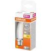Osram - Led flamme verre dépoli 4w b22 470lm 2700K chaud bte 1