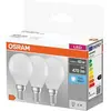 OSRAM goutte LED E14 4,9W Base P40 840 mate x3