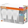 OSRAM Ampoule LED standard dépolie avec radiateur B22 8,5W - Blanc fro...