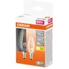 OSRAM - Boite de 2 LED flamme verre clair 2.5W E14 250lm 2700K chaud