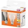 OSRAM - Boite de 2 LED std full glass 4W E27 470lm 2700K Blanc chaud