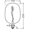 OSRAM LED Vintage 1906 Big Oval E27 4,5W 818 filament fumé