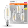 LEDVANCE Osram Universal Pack de 3 ampoules LED E14, 2700 K, 4 W, 4058075819313,