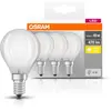Osram Universal Pack de 3 ampoules LED E14, 2700 K, 4 W, 4058075819399,