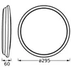 LEDVANCE ORBIS DUBLIN 300 mm 16W 830 SI - Lampes murales et de plafond