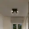 LEDVANCE Spot LED Octagon à intensité variable, 4 lampes carrées noire...