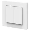 OSRAM SMART+ Interrupteur mural quadruple WiFi, batterie, blanc, mat