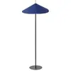Lampe sur pied OSRAM Decor Flip, bleu, feutre, E14, réglable