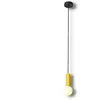 Suspension OSRAM Decor Concrete Mic, jaune, béton, G9