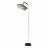 Lampe sur pied OSRAM Decor Rubans, gris, textile, E14