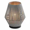 Lampe à poser OSRAM Decor Rubans, grise, textile, E14