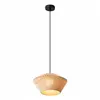 Suspension OSRAM Decor Rubans Ø 30,5 cm, beige, textile, E27