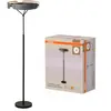 Lampadaire LED OSRAM Decor Curve Felt, gris, feutre, 3 000 K